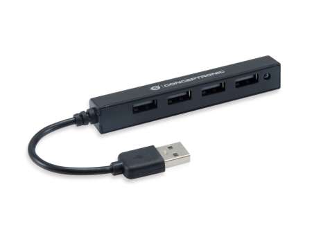 Conceptronic 4-Port USB 2.0 HUB Black Conceptronic 4-Port USB 2.0 HUB Black