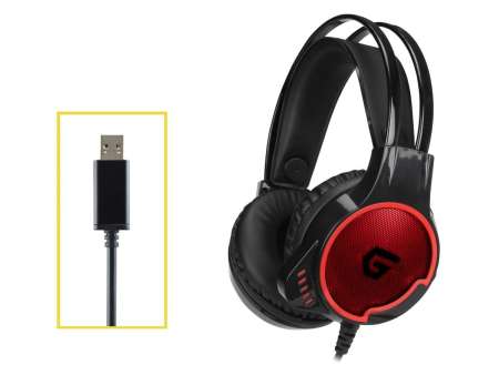 Conceptronic ATHAN01B Gaming Headset Black/Red Conceptronic ATHAN01B Gaming Headset Black/Red