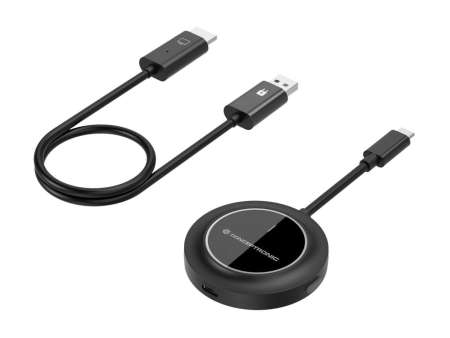 Conceptronic ATHERIC01B Wireless USB-C to HDMI Display Kit 1080P