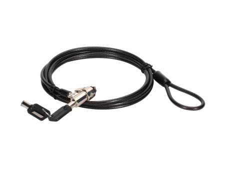 Conceptronic CUSTODIO02BS Keyed Laptop Lock 1,8m Black