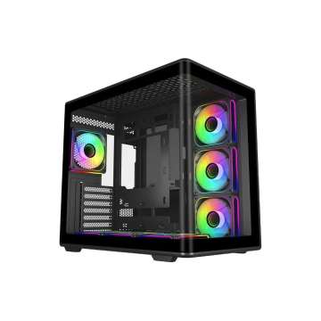 Cooler Master Elite 600 Tempered Glass Black