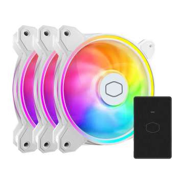 Cooler Master MasterFan MF120 Halo2 3in1 White Edition