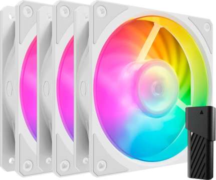 Cooler Master Mobius 120P ARGB (3Pack) White