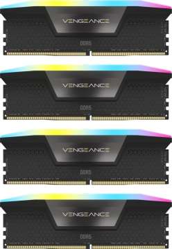 Corsair 128GB 5600MHz Kit(4x32GB) Vengeance RGB Black