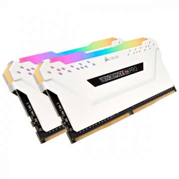 Corsair 32GB DDR4 2666MHz Kit(2x16GB) Vengeance RGB Pro White