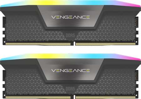 Corsair 32GB DDR5 6000MHz Kit(2x16GB) Vengeance RGB Black