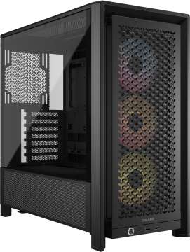Corsair Frame 4000D RS ARGB Tempered Glass Black