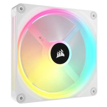 Corsair iCUE LINK QX140 RGB 140mm PWM PC Fan Expansion Kit White