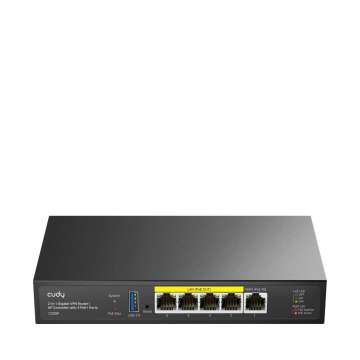 Cudy C200P 2-IN-1 Gigabit VPN Router / AP Controller with 4 PoE+ Ports