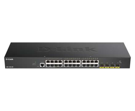 D-Link DGS-1250-28X 28-Port 10-Gigabit Smart Managed Switch D-Link DGS-1250-28X 28-Port 10-Gigabit Smart Managed Switch