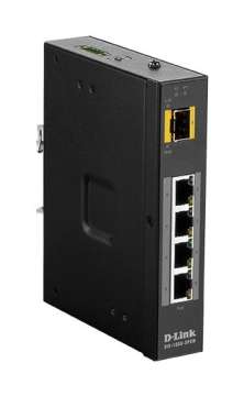 D-Link DIS-100G-5PSW Industrial Gigabit Unmanaged PoE Switch with SFP slot