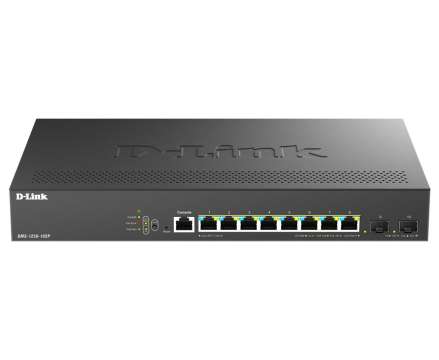 D-Link DMS-1250-10SP 8-Port Multi-Gigabit Smart Managed Switch