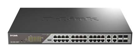 D-Link DSS-200G-28MPP 28-Port Gigabit Ethernet Surveillance Switches D-Link DSS-200G-28MPP 28-Port Gigabit Ethernet Surveillance Switches