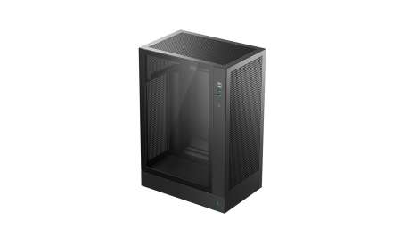 DeepCool CH170 Plus Tempered Glass Black