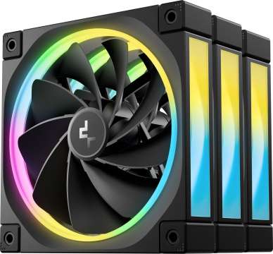 DeepCool FL12R Black (3-Pack)