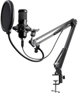 Defender Space GMC 450 Gaming Stream Microphone Black