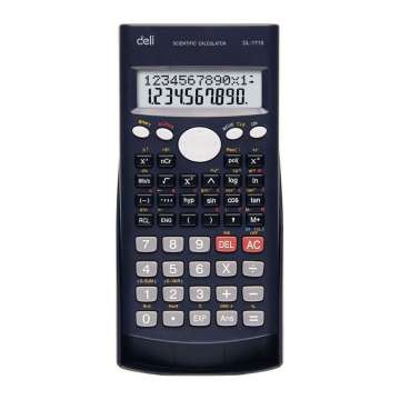 Deli Core DL-1710 Tudományos számológép Black Deli Core DL-1710 Tudományos számológép Black