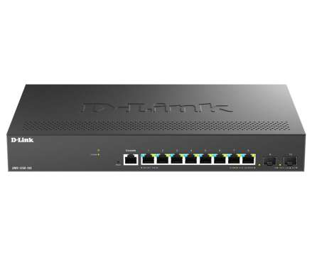 D-Link DMS-1250-10S 8-Port Multi-Gigabit Smart Managed Switch D-Link DMS-1250-10S 8-Port Multi-Gigabit Smart Managed Switch