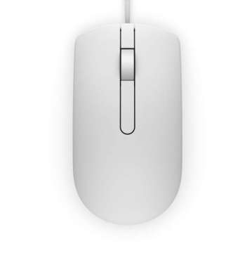 Dell MS116 Optical Mouse White