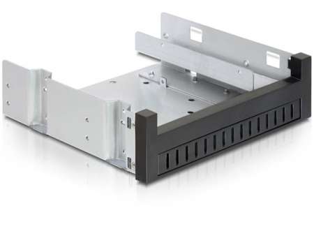 DeLock 5,25" beszerelő keret 1 x 5,25" Slim meghajtó + 1 x 2,5" vagy 3,5" HDD részére