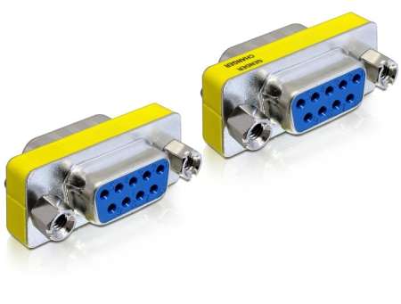 DeLock Adapter Gender Changer Sub-D9 female / female DeLock Adapter Gender Changer Sub-D9 female / female