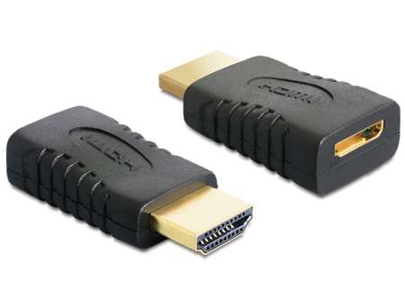 DeLock Adapter High Speed HDMI - A male > C female DeLock Adapter High Speed HDMI - A male > C female