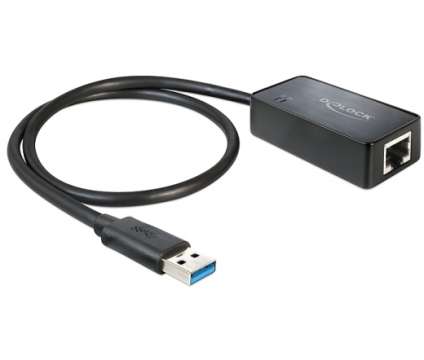 DeLock Adapter USB 3.0 > Gigabit LAN 10/100/1000 Mb/s DeLock Adapter USB 3.0 > Gigabit LAN 10/100/1000 Mb/s