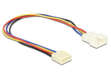 DeLock Cable Fan connection 4pin male-female 0,20m