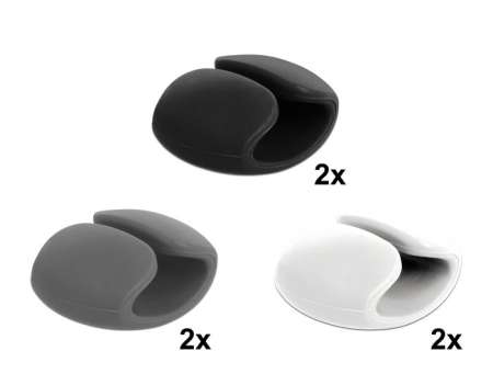 DeLock Cable Holder Clip Set 6 pieces DeLock Cable Holder Clip Set 6 pieces