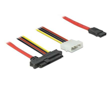 DeLock Cable SAS SFF-8482 + Power > 1 x SATA 7 pin 0,5 m