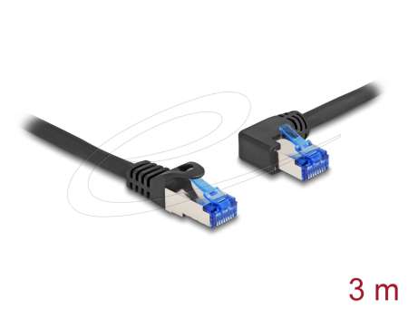 DeLock CAT6A S-FTP Patch Cable 3m Black