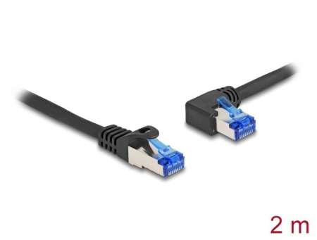 DeLock CAT6a S-FTP Patch Cable 2m Black