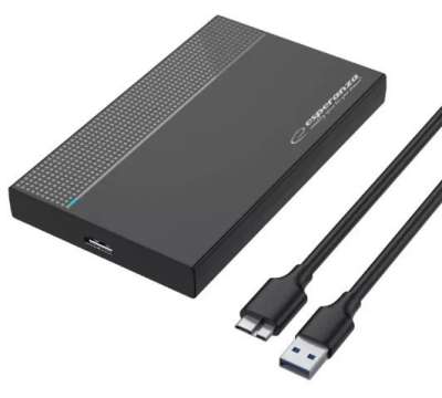 Esperanza EBA102 KÜLSŐ HDD/SSD TOK 2.5" HDD-HEZ