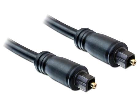 DeLock optikai kábel Toslink Standard apa/apa 1m Black