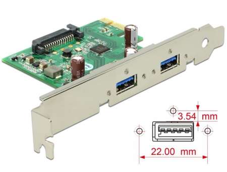 DeLock PCI Express Card > 2x USB 3.0