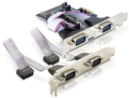 DeLock PCI Express Card > 4x Serial DeLock PCI Express Card > 4x Serial