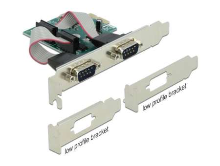 DeLock PCI Express Card to 2 x Serial RS-232 DeLock PCI Express Card to 2 x Serial RS-232