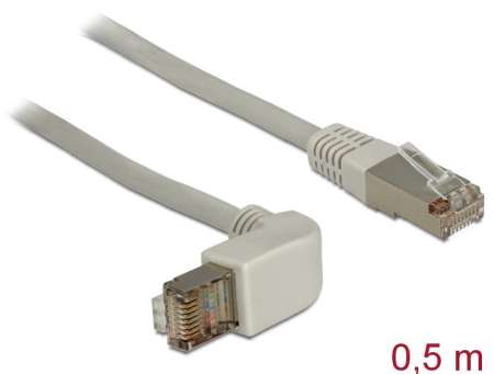 DeLock CAT5e S-FTP Patch Cable 0,5m Grey