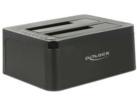 DeLock SATA to USB3.0 Dual Dockingstation klónozási funkcióval