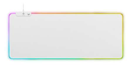 Deltaco GAM-079-W Gaming RGB Egérpad White