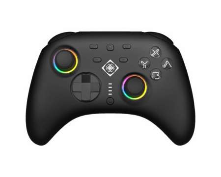 Deltaco GAM-198 RGB Bluetooth Gamepad Black Deltaco GAM-198 RGB Bluetooth Gamepad Black