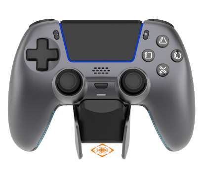 Deltaco Wireless Pro PS5 Gamepad with Charge Station Steelgray