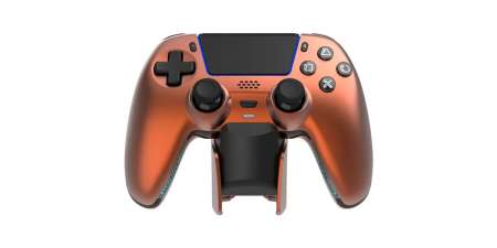 Deltaco Wireless Pro PS5 Gamepad with Charge Station Orange Deltaco Wireless Pro PS5 Gamepad with Charge Station Orange