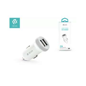 Devia Smart Series Car Charger White