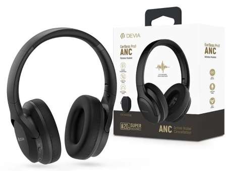 Devia ST104143 EarBass Pro1 ANC Bluetooth Headset Black