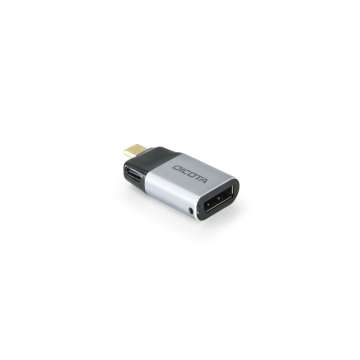 Dicota Dicota USB-C to Display Port Mini Adapter with PD (8k/100W) Grey Dicota Dicota USB-C to Display Port Mini Adapter with PD (8k/100W) Grey