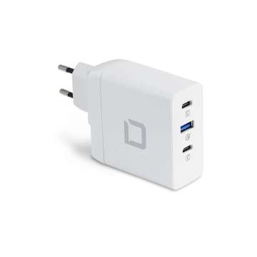 Dicota Travel Laptop GaN Charger Universal Pro 100W White