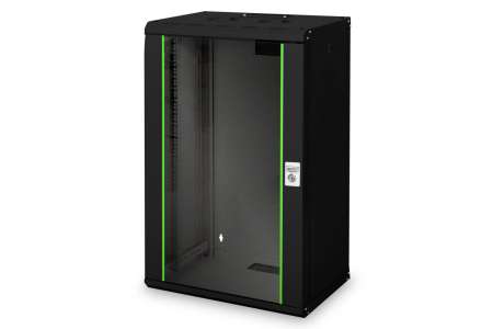 Digitus DN-19 20-U-SW Falra szerelhető Rackszekrény Black