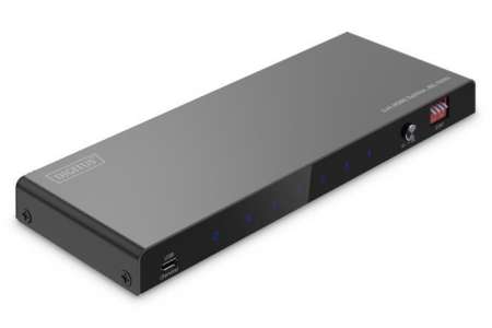Digitus 8K HDMI Splitter Black Digitus 8K HDMI Splitter Black