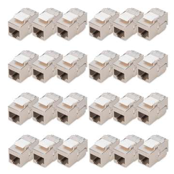 Digitus CAT 6A Keystone Jack, shielded,Re-embedded 24pc